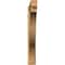 Ekena Millwork Funston Block Rough Sawn Outlooker, Western Red Cedar, 6"W x 44"D x 44"H OUT06X44X44FST05RWR - alternate 4